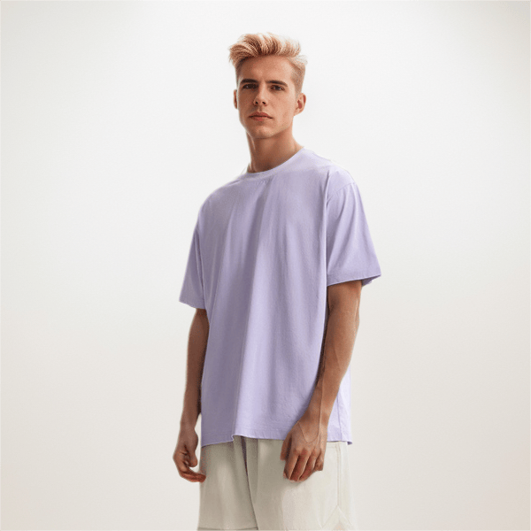 Havalı Bol Versiyon Kısa Kollu Tişört