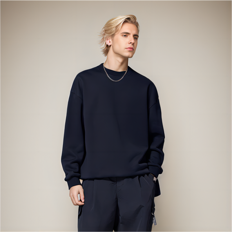 Толстовка с круглым вырезом для хранения инфракрасного тепла