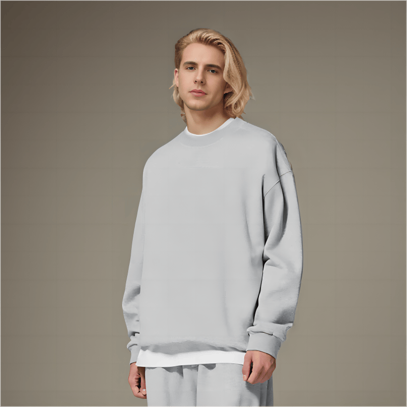 Толстовка с круглым вырезом для хранения инфракрасного тепла