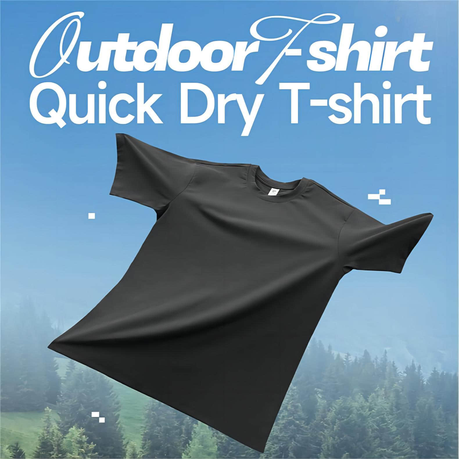 Быстросохнущие футболки с короткими рукавами на открытом воздухе