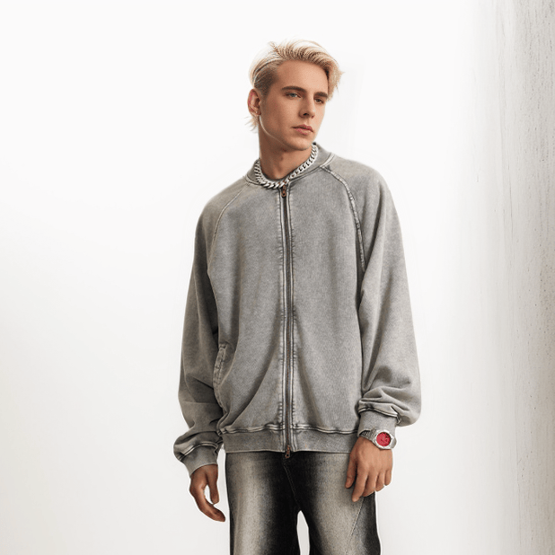 Куртка с рукавами реглан в стиле оверсайз