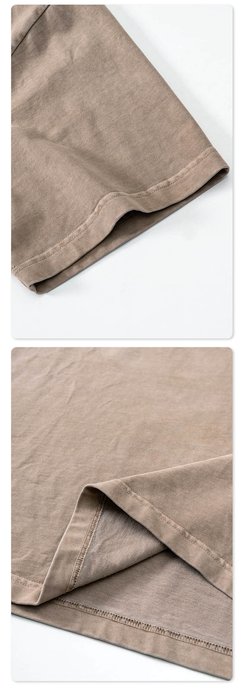 워싱 루즈 캠프 칼라 반소매 폴로 셔츠