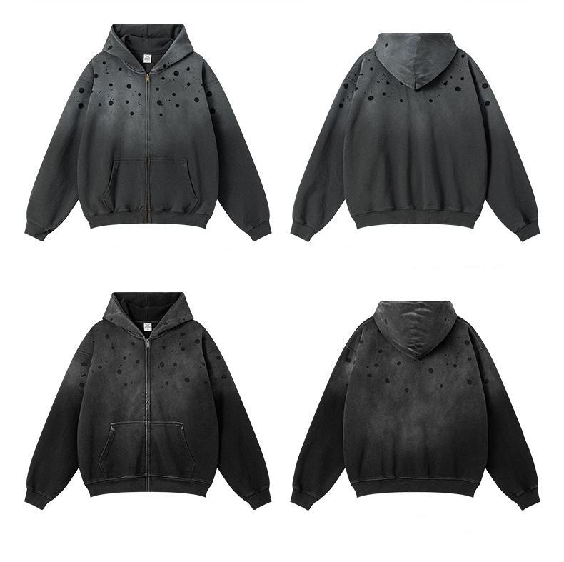 Chaqueta estampada con capucha Chaqueta estampada con capucha