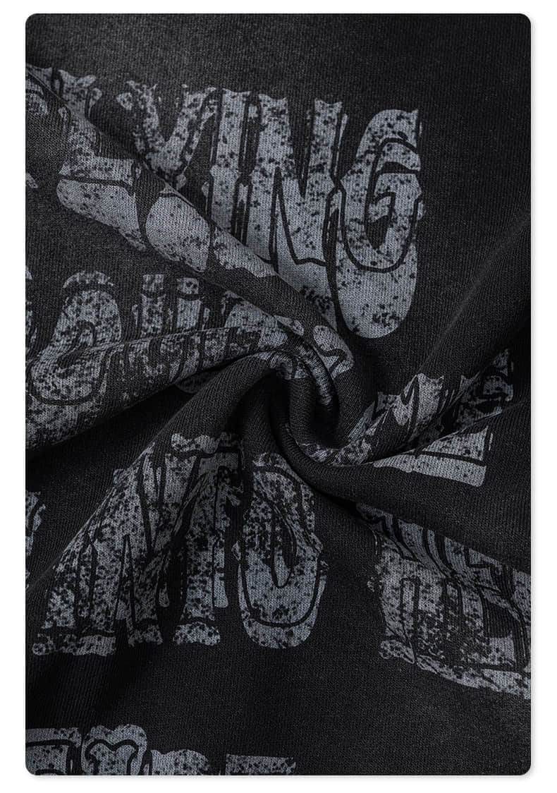 Толстовка с принтом в стиле батик