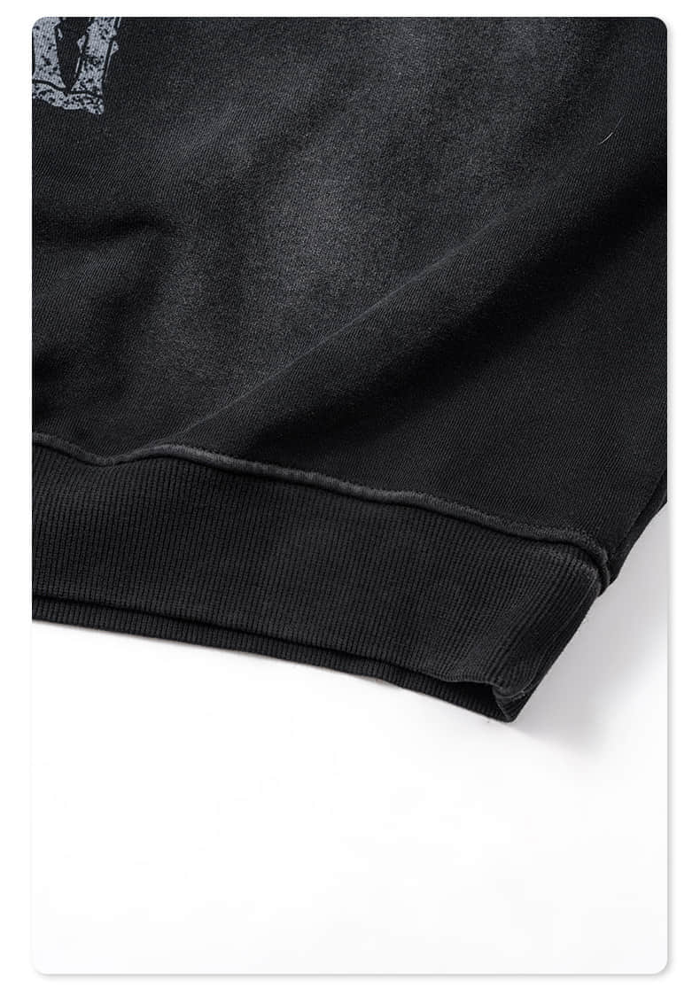 Толстовка с принтом в стиле батик