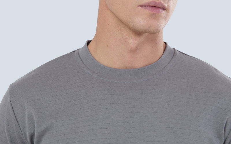 Футболка из чистого хлопка с антистатическим и огнезащитным покрытием Футболка из чистого хлопка с антистатическим и огнезащитным покрытием