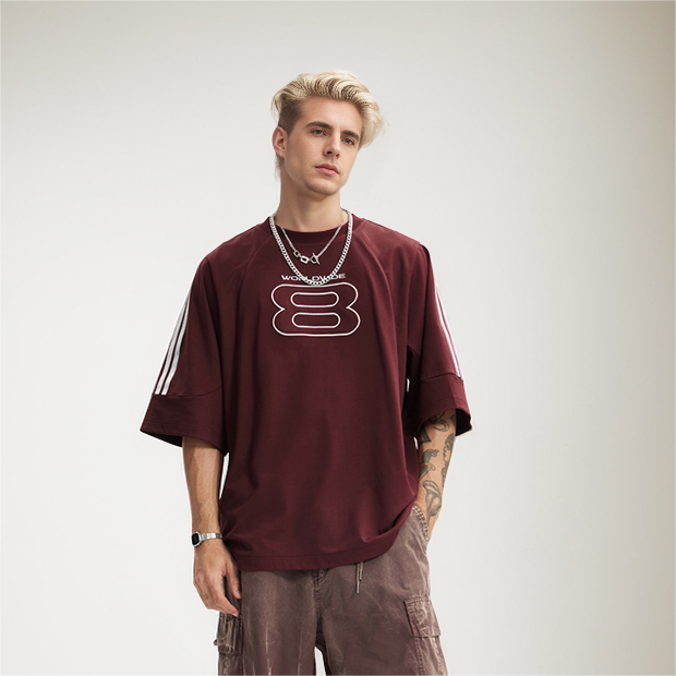 Fonksiyonel Raglan kollu Kısa kollu Tişört