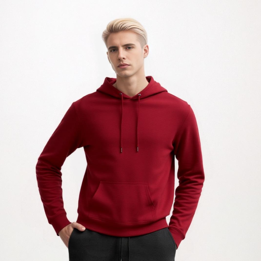 Sudadera con capucha de algodón de alta calidad