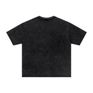 워싱 로우 엣지 티셔츠