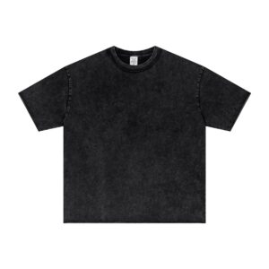 워싱 로우 엣지 티셔츠