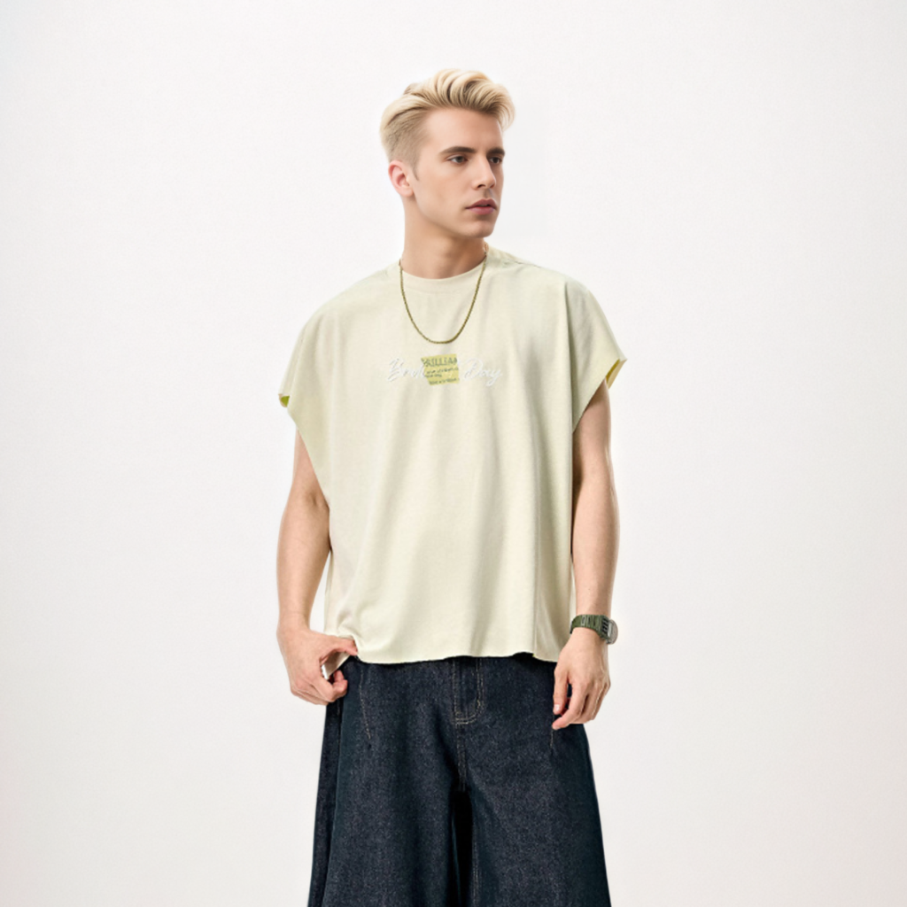 Cooling Anti-bacterial Sleeveless Tee With Honeycomb Mesh