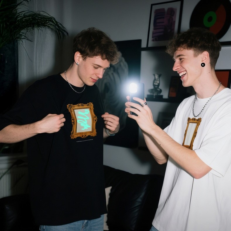 Fotokromik Baskılı Soğutucu Tişört