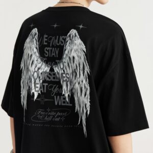 100% Cotton Night Glow Wings Tee