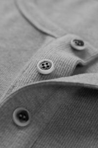 Slouchy Henley Antibacterial  Long Sleeve T-shirt