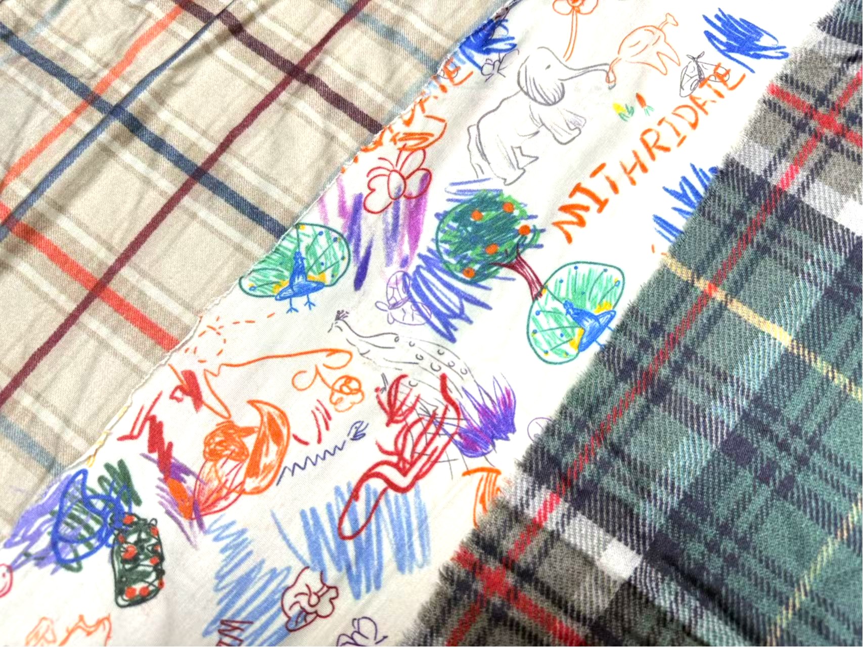 Moisture-wicking Tiffany Blue Wool Blend T-shirt