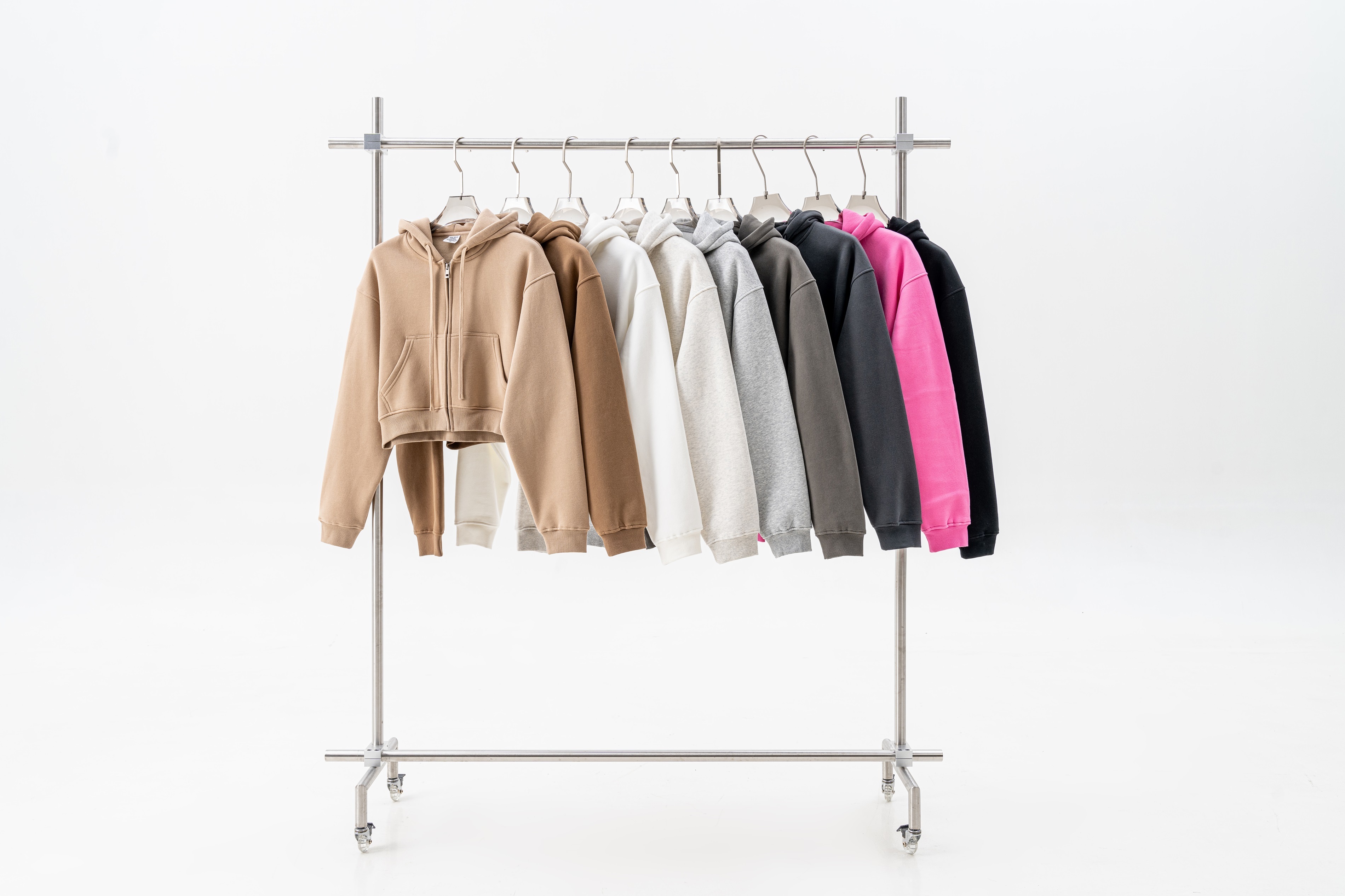 Women’s Fleece Lined Cropped Zip-up Jacket