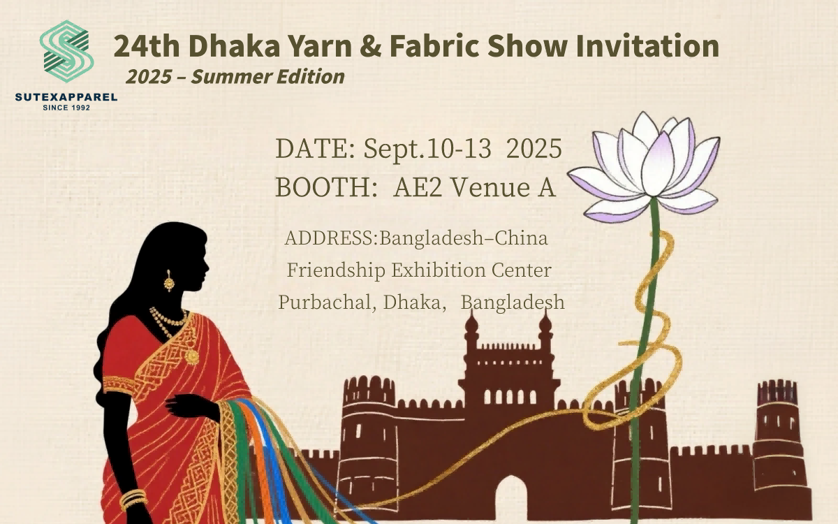 Sutex Apparel fremviser innovativt strikket tøj på den 24. Dhaka International Yarn And Fabric Show 2025 (sommerudgave)