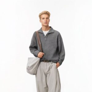 Italian-style One-piece Collar Polo Shirt: Redefining Timeless Elegance For The Modern Era