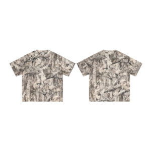 Hurtigtørrende camouflage kortærmet T-shirt til mænd