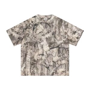 Hurtigtørrende camouflage kortærmet T-shirt til mænd