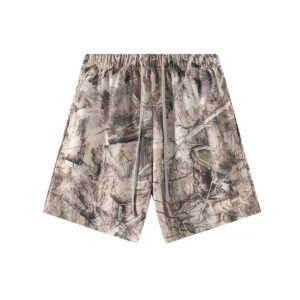 Camouflage-shorts til mænd