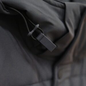 Casaco de inverno acolchoado com capuz amovível - Proteção profissional extrema contra o frio