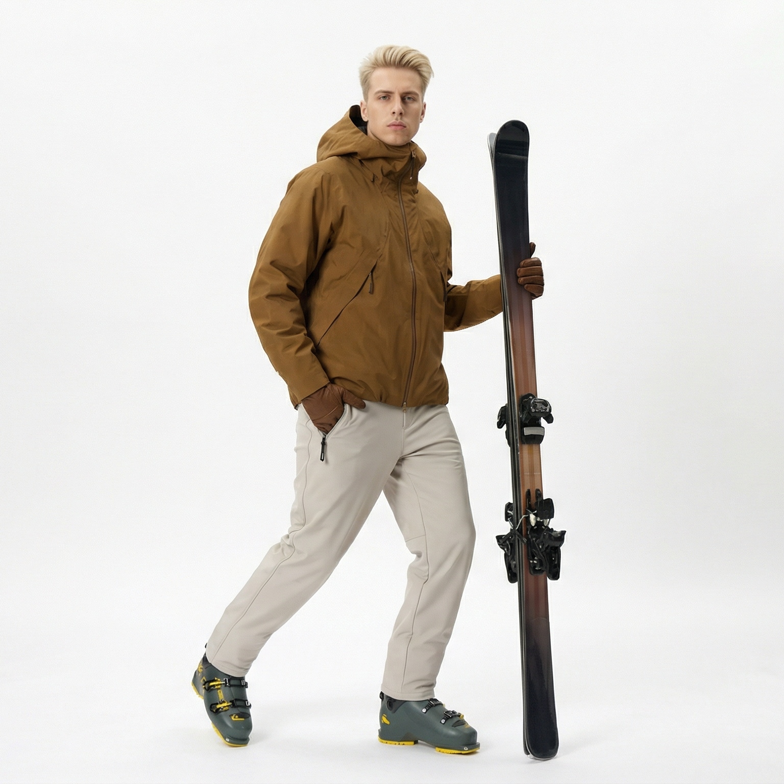 Chaqueta clásica de trabajo cortaviento e impermeable